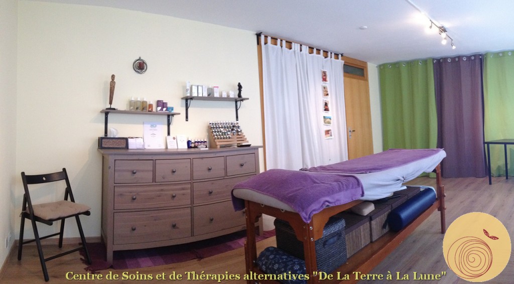 Local de soins du Centre de Thérapies alternatives Anama à Lausanne
