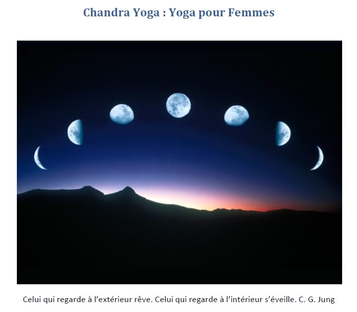 Chandra Yoga : Cours de Yoga pour Femmes à Lausanne au Centre Anama